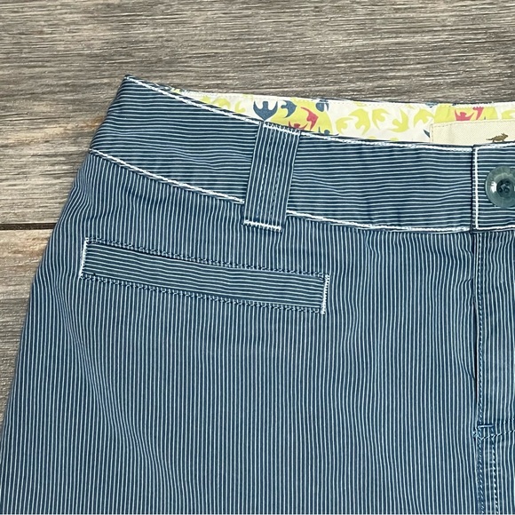 Horny Toad Skirt Skort Women's Size 4 Blue Pinstriped 28" Waist Shorts Athletic - Picture 4 of 16